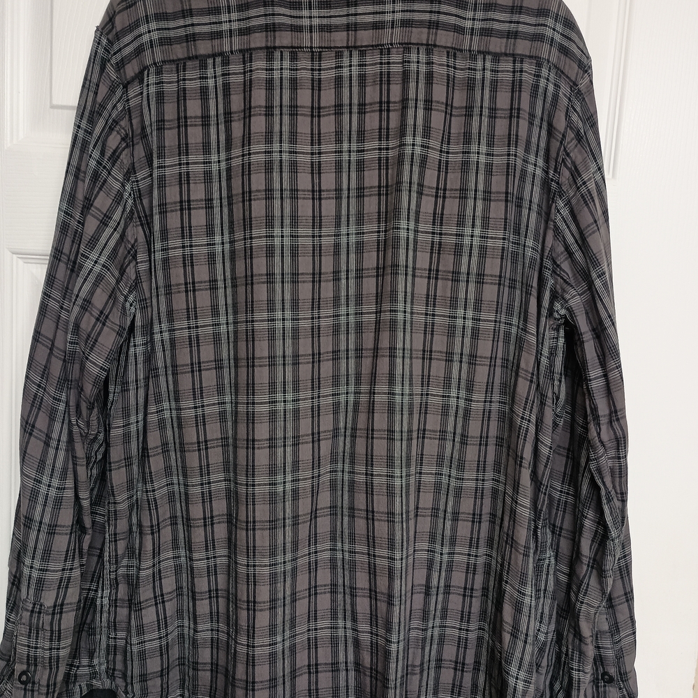 Merrell Gray Plaid Men's Shirt - Picture 3 of 3